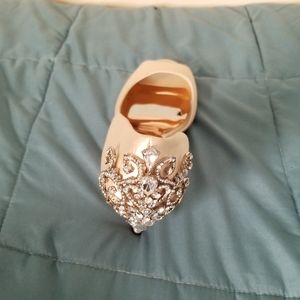 Wedge evening shoes